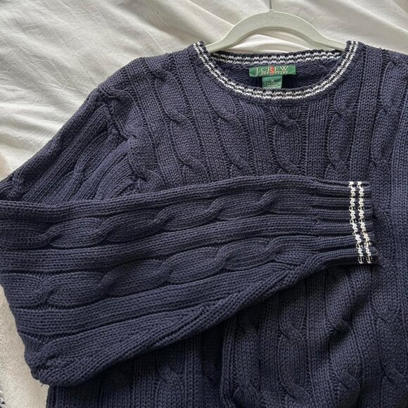 Vintage J Crew cable knit sweater - Picture 8 of 8